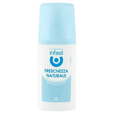 Afbeelding van Infasil, 3 Deodorants, natuurlijke frisheid, verstuiver, 75 ml, geen gas