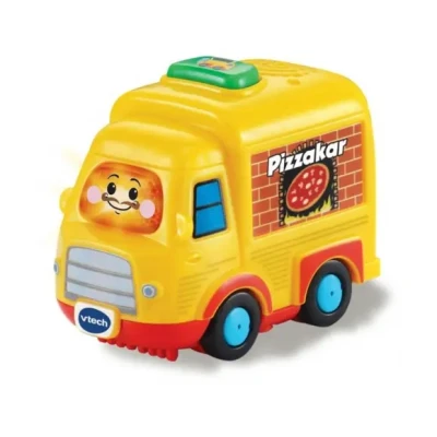 Afbeelding van VTech Toet Auto&#039;s Pelle Pizzakar Interactief Speelgoed Auto Nederlands Gesproken