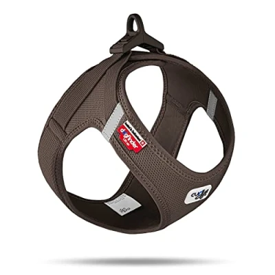 Afbeelding van Curli Hondentuig Clasp Vest Harness Bruin