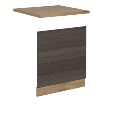 Afbeelding van Vicco Frontpaneel R Line, Grijs/Wit, 60 cm , WB Eik