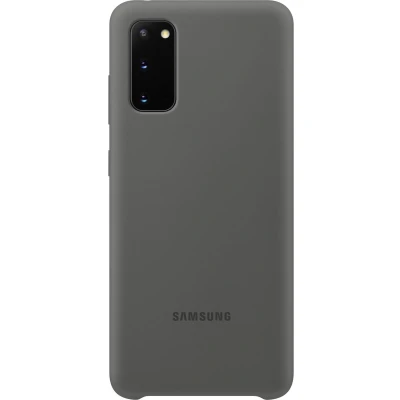 Afbeelding van Galaxy S20 (5G) Siliconen Hoesje EF PG980 Grijs Samsung Smartphone Hoesjes Geen Verzendkosten &amp; Morgen In Huis