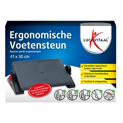 Afbeelding van Lucovitaal Ergonomische Voetensteun 1ST