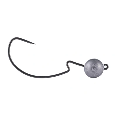 Afbeelding van BKK Silent Chaser 1X EWG Round Head Loodkop #4/0 14g (3 stuks) Loodkoppen