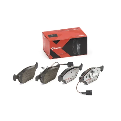 Afbeelding van BREMBO P 23 077X Remblokkenset Incl. slijtage waarschuwingscontact Zonder toebehoren ALFA ROMEO: 147, Spider, GT, FIAT: Punto II Hatchback
