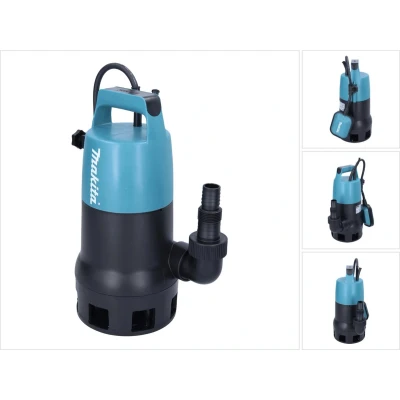 Afbeelding van Makita PF0410 Dompelpomp voor vervuild water Met geaarde stekker 8400 l/h