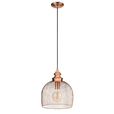 Afbeelding van hanglamp Straiton koper Ø28 cm Koperkleurig Staal EGLO