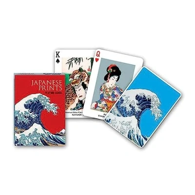 Afbeelding van Piatnik Japanse Prints Speelkaarten Single Deck
