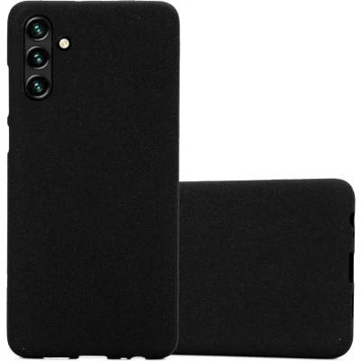 Afbeelding van Cadorabo Hoesje geschikt voor Samsung Galaxy A13 5G in FROST ZWART Beschermhoes gemaakt van flexibel TPU silicone Case Cover