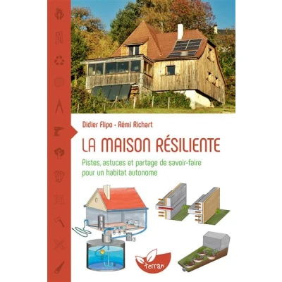 Image de La maison résiliente Pistes, astuces et partage de savoir faire pour un habitat autonome