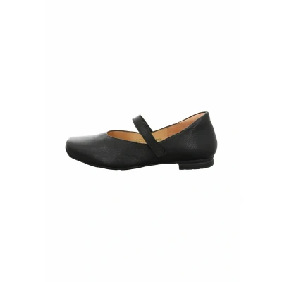 Afbeelding van Think! Ballerina&#039;s met enkelbandjes schwarz, Dames, Maat: 37.5, Schwarz Schoenen