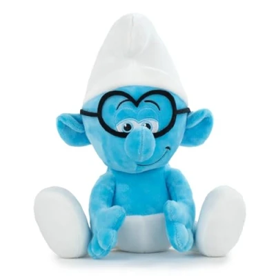 Afbeelding van Klassiek Smurf Pluche Smurf, Filosoof, Grappenmaker, Knorrige 26 cm 16002615 (Filosmurf)