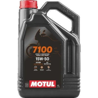 Afbeelding van MOTUL 7100 4T motorolie 15W50 4L