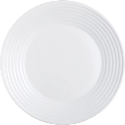Afbeelding van Onderbord Luminarc Harena Wit Glas (Ø 27 cm) (24 Stuks)