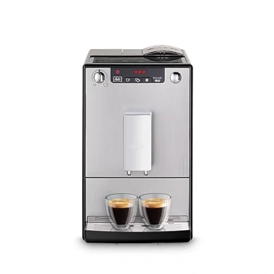 Afbeelding van Melitta Caffeo Solo, zilver, E950 103, automatische koffie en espressomachine met bonenmaler