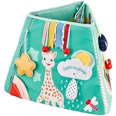 Afbeelding van Sophie de Giraf Multi Sided Activity Board Babyspeelgoed Educatieve ontwikkeling voor baby Stimulatie van zintuigen Meerkleurig
