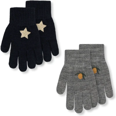 Afbeelding van Konges Slojd 2 Paar Handschoenen Mix Pack