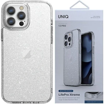 Afbeelding van Uniq LifePro Xtreme iPhone 13 Pro Glitter Case