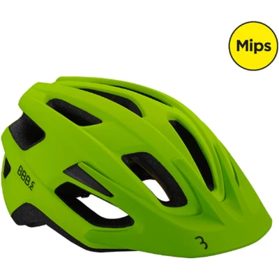 Afbeelding van BBB Cycling Dune MIPS 2.0 Fietshelm Volwassenen MTB helm &amp; Racefiets Wielrenhelm Dames Heren Mat Neon Geel Maat M BHE 22B