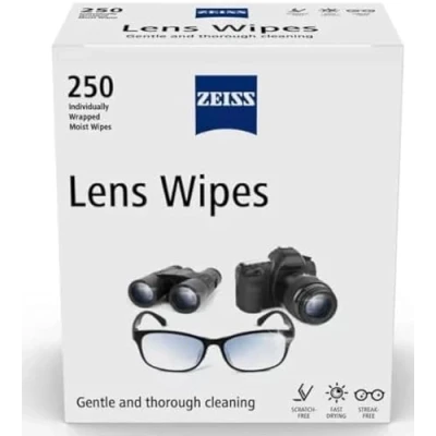 Afbeelding van ZEISS 250 stuks lensdoekjes afzonderlijk verpakt