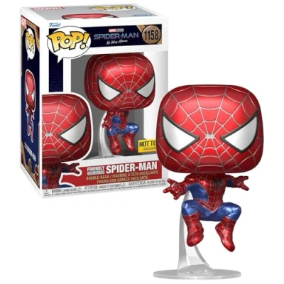 Afbeelding van funko Marvel: spider man no way home pop vinyl figuur 1158 friendly neighborhood 2 (mt) 9 cm ga excl