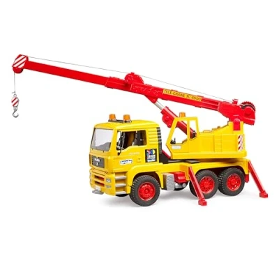 Afbeelding van bruder 01054 Édition spéciale 50 ans MAN TGA camion grue 1:16 véhicules, véhicules de chantier