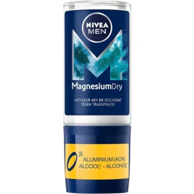 Afbeelding van Nivea Men Deo roll on 48h Magnesium Dry 50 ml