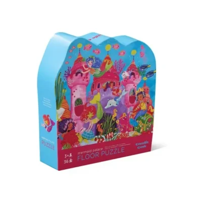 Afbeelding van Crocodile Creek Vloerpuzzel Mermaid Palace 36 stukjes