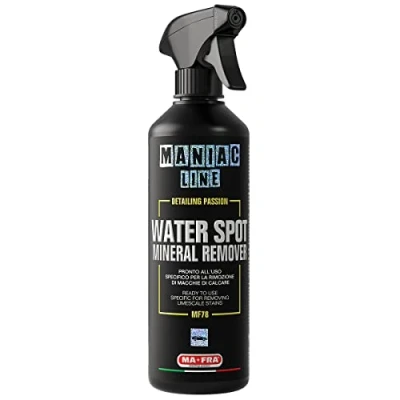 Afbeelding van Mafra, Maniac Car Detailing Line, Water Spot Mineral Remover, gebruiksklare ontsmettingsmiddel speciaal voor het verwijderen van kalk en oxidatievlekken, 500 ml