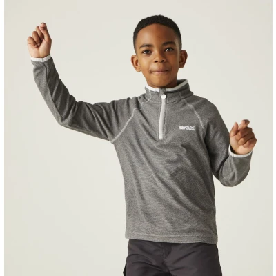 Afbeelding van De Loco sportieve fleece van Regatta kinderen grijs