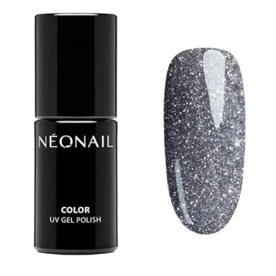 Afbeelding van Neonail 884 7 glitter nagellak met zilveren deeltjes, 7,2 ml