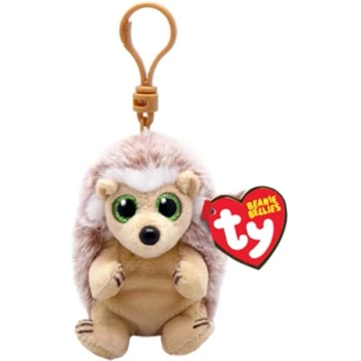 Image de Porte clés en peluche TY Beaniee Bellies Clip Bumper Le Hérisson