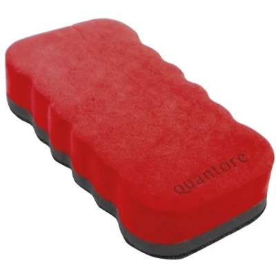 Afbeelding van Whiteboardwisser Quantore magnetisch rood
