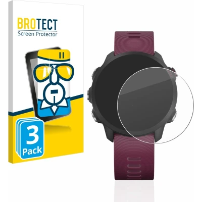 Afbeelding van BROTECT Glas Screenprotector voor Garmin Forerunner 245 / Music 45 Gehard Beschermglas 9H (3 Stuks)
