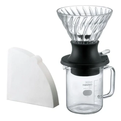 Afbeelding van Hario V60 02 Immersion Switch Coffee Dripper Server Set