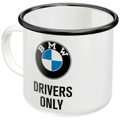 Afbeelding van BMW Drivers Only Emaille Mok
