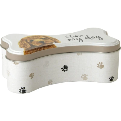 Afbeelding van Ihr 10475 Opbergdoos Farm Dog Cream