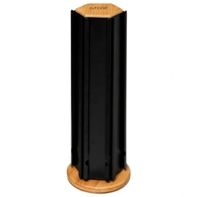 Afbeelding van 5Five Nera Espresso capsulehouder draaibaar 60 stuks Ø12xH35cm Zwart