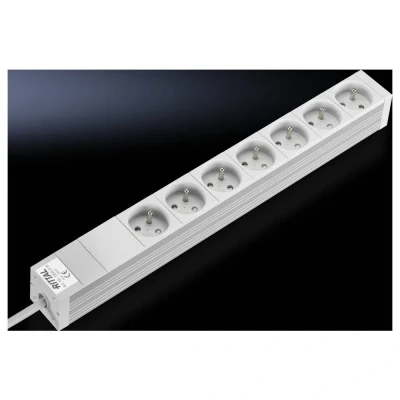 Afbeelding van Rittal DK 7240.510 Stekkerdoos Zevenvoudig Aluminium Zwart 1 stuk(s)
