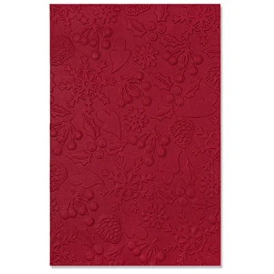 Afbeelding van Sizzix Multi Level Textured Impr.s Emb. Folder Winter Pattern 665972 Jennifer Ogborn (08 22)