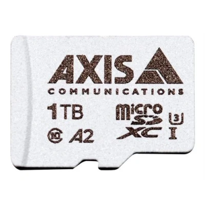 Image de AXIS Surveillance Carte mémoire flash (adaptateur microSDXC vers SD inclus(e)) 1 To A2 / UHS I U3 Class10 pour D3110, M3085, M3086, M5075, M7116, P3818, Q1656, Q1715, Q1942, Q6100; P37 Series