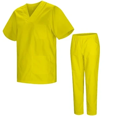 Image de MISEMIYA Chemise utilitaire de travail, jaune, XS