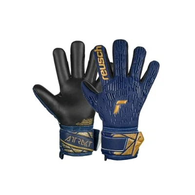 Afbeelding van Reusch Attrakt Freegel Silver Junior keepershandschoenen voor kinderen met ontwikkeling, negatieve snit en uitstekende grip, 7