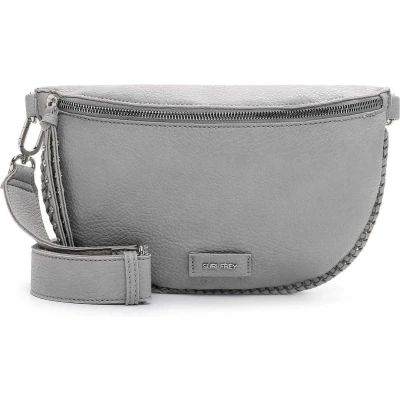 Afbeelding van SURI FREY Schoudertas Franzy Handbag With Zipper Lightgrey Lichtgrijs