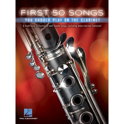 Afbeelding van First 50 Songs You Should Play on the Clarinet