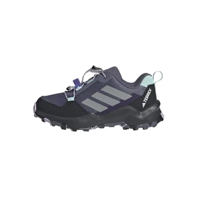 Afbeelding van Adidas Terrex AX4S Unisex Outdoorschoenen preloved violet/silvercoloured/powder plum voor kinderen, Maat: 35 Imitatieleer/ textiel