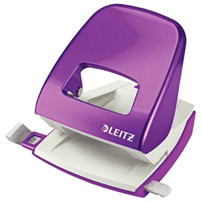 Afbeelding van Perforator Leitz WOW NeXXt 2 gaats paars