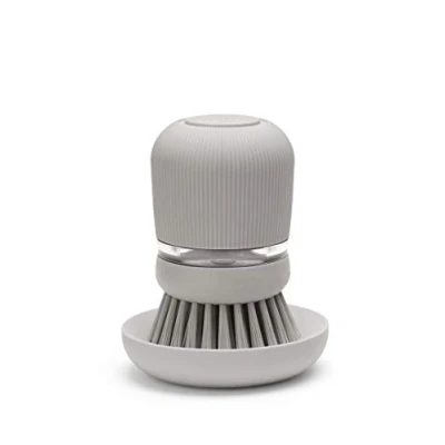Afbeelding van Brabantia SinkSide Afwasborstel met Zeepdispenser Mid Grey