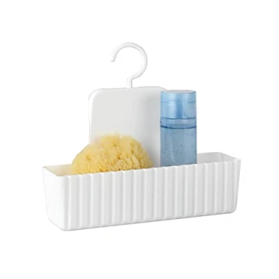Afbeelding van WENKO Allstar Doucheset Minas wit doucheplank, wandmand, polypropyleen, 25,3 x 22,5 8 cm,