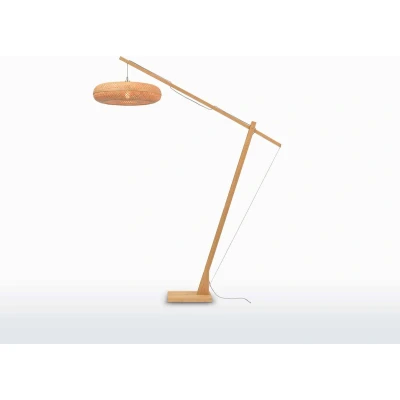 Afbeelding van GOOD&amp;MOJO Vloerlamp Palawan Bamboe 175x60x207cm