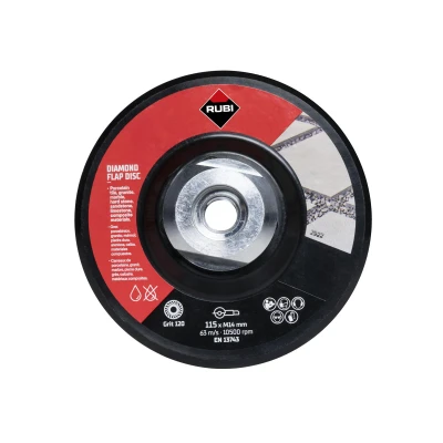 Afbeelding van Rubi Flap Disc 115 mm Korrel 100/120